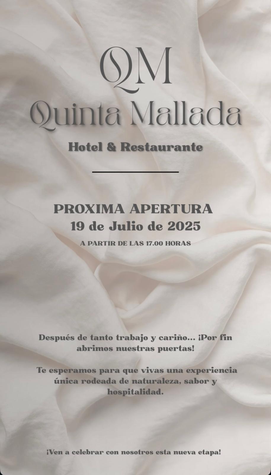 Reapertura Quinta Mallada (19/07/2025)
