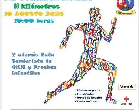 Cartel del VI cross popular Torregamones (10/08/2025)
