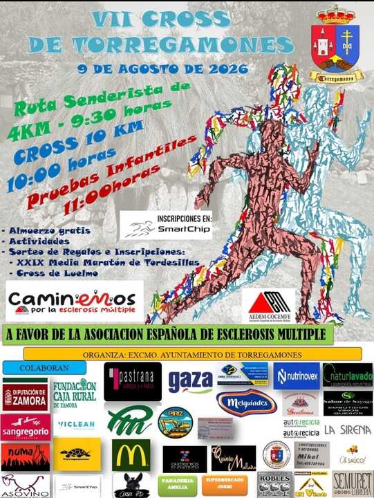 Cartel VII Cross de Torregamones